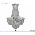 LAITING Dia 60cm French Gold Lighting Chandelier Top Clear Crystal for Restaurants Classic Living Room Chandelier LT-71023